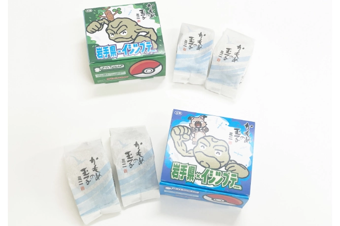 かもめの玉子ミニ 岩手県×イシツブテver.【内陸】【沿岸】 イメージ